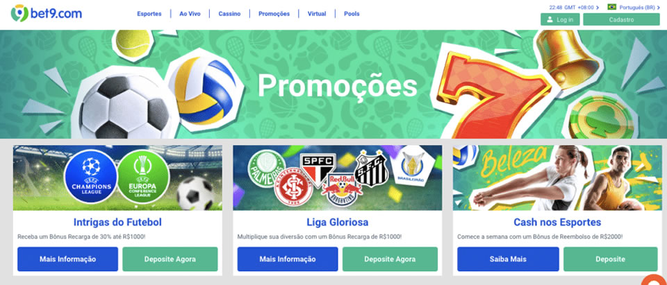 A promoção de 100% não se aplica a cassino ao vivo, Ingame, loteria e outros produtos de apostas.